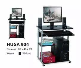 Meja Komputer - Meja Laptop Rak Bawah