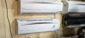 AC bekas bermacam merk 1/2pk sampai 1pk