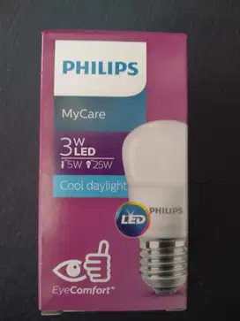 lampu LED Bulb Philip 3 watt