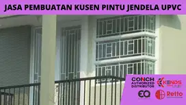 jual bahan kusen upvc makassar