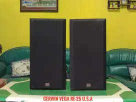 Sepasang speaker Cerwin Vega RE-25 made in U.S.A