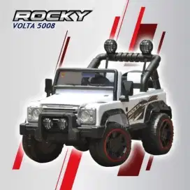 Mobil mainan aki anak Volta jeep ROKY