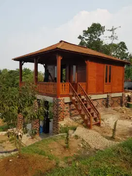 Saung rumah gazebo minimalis