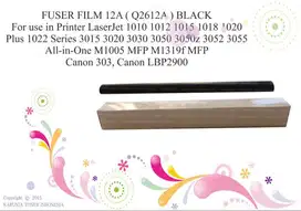 FUSER FILM 12A BLACK For use in Printer LaserJet 1010 1 Berkualitas