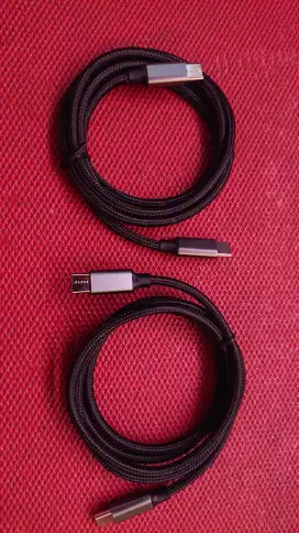 Kabel charger type C to C (Braided)