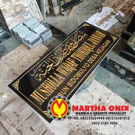 PAPAN NAMA MASJID MARMER 60X120 CM