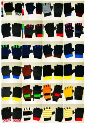 Dijual Borongan Murah Sarung Tangan Bahan Kain Pria/Wanita - 145Pasang