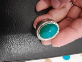 Bacan Doko serat alus full hijau perak