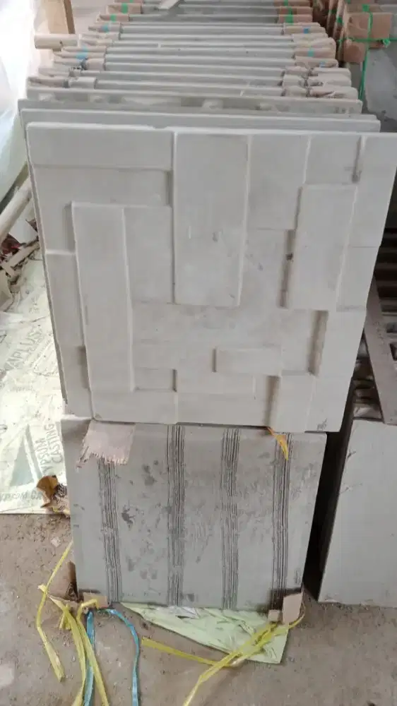 Ornamen beton dinding, Ornamen Rumah