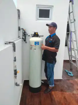 Saringan filter air pompa sumur bor tanah / Air PDAM PAM keruh kuning