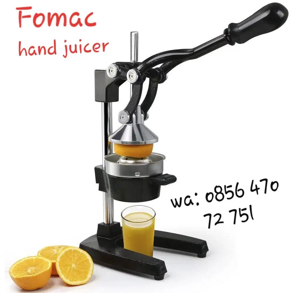 Alat Peras Pemeras Jeruk Keprok Fomac Manual
