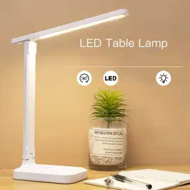 taffled lampu meja belajar led eye protection usb model 8w 3color