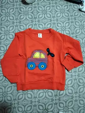 Baju Orange Anak Cowo 6-12 Bln