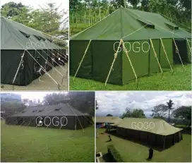 Tenda camping regu pramuka komando 4x6 D300