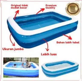 Mainan Kolam Renang Portable Buat Anak²