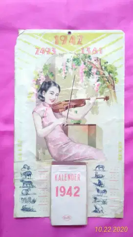 Kalender antik Oriental 1942