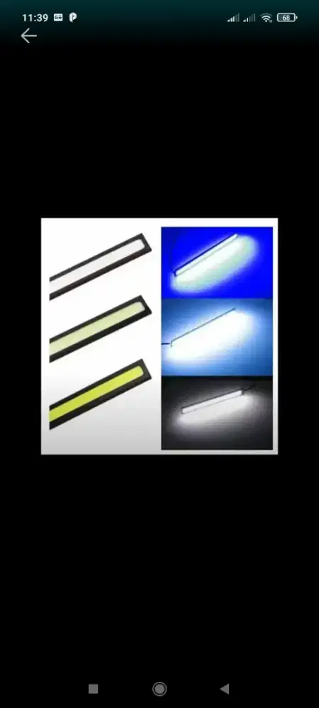 Lampu DRL plasma