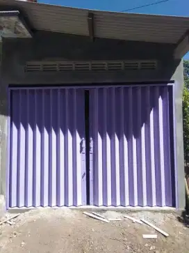 Pintu warung Follding gate rolling door