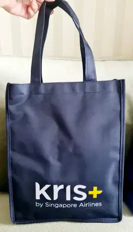Tas SQ firstclass Singapore airlines krisflyer kris first bisnis class