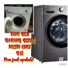 Kami beli mesin cuci anda all kondisi dan barang rt lainnya