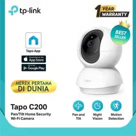 CCTV TP-LINK Tapo C200 Smart Wi-Fi FullHD 1080p Rotasi 360 - #IRone