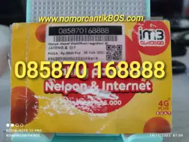 Nomor Cantik INDOSAT HOKY KW I LU FA 168888