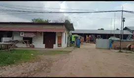 Dijual Cepat Tanah Keras + workshop simpang Bandara SMB II Palembang