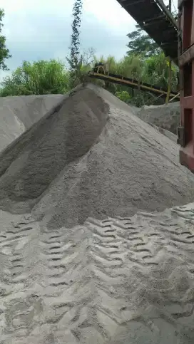 Pasir alus ayakan merapi bascam