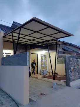 Kanopi alderon RS single layer murah awet kuat dll