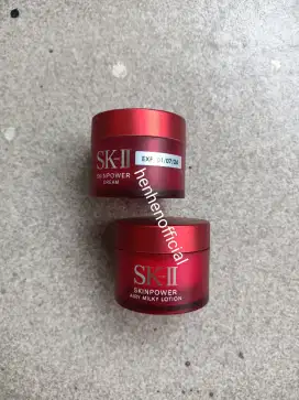 SK-II Skinpower Cream 15g + Skinpower Airy Milky Lotion 15g