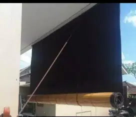 Krey bambu kulit lapis kain