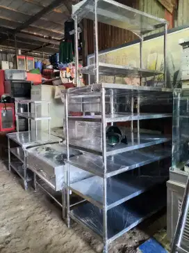 Jual stainless peralatan bekas dapur restoran