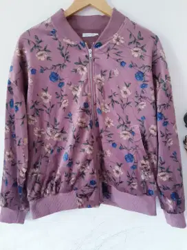 Jaket Vintage Flower LD 120 Panjang 60