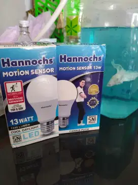 Lampu Hannochs Motion Sensor 13 Watt