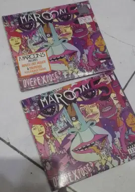 CD MAROON 5 OVEREXPOSED masih segel