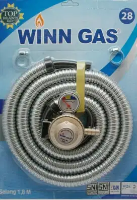 selang + regulator winn gas