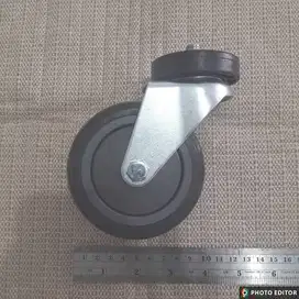 roda troly / troli / trolley diameter 10 cm