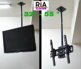 BRACKET PLAFON / GANTUNG TV LED 55 INCH