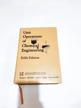 Buku/Literatur Unit Operations of Chemical Engineering, Fifth Edition