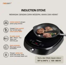 Kompor induksi portable Neozen teknologi jerman