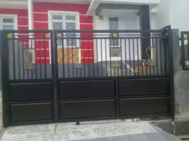 Pagar garasi minimalis