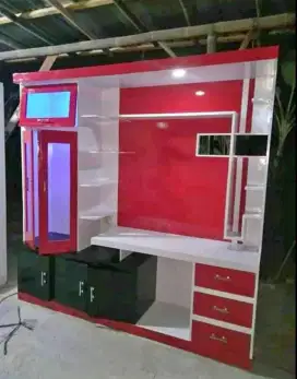 Lemari tv / buffet / partisi Kayu jati