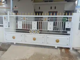 Pagar Dorong minimalis