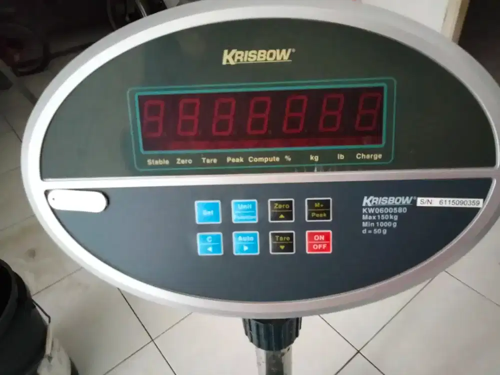 Timbangan elektrik