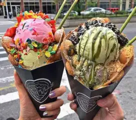 Bubuk ice cream ( tepung es krim, bahan es krim)