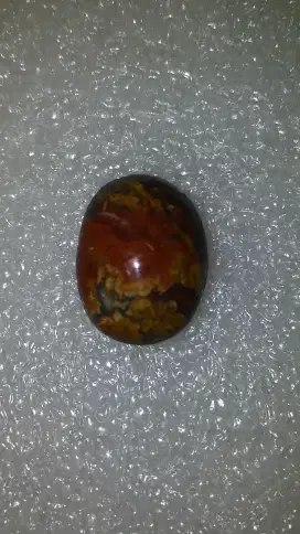 batu  pancawarna asli unik coklat motif batu alam buruan cuma 190rb