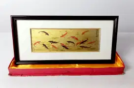 Pajangan Oriental Ikan Mas Jadul.