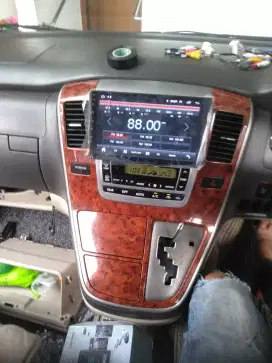 Headunit alphard 2003 sampai 2011 sm pasang sejadetabek