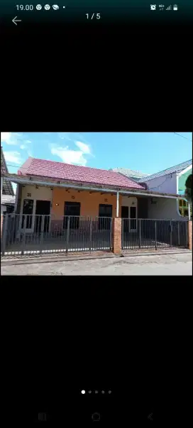 Disewakan rumah dekat jalan tol manggar