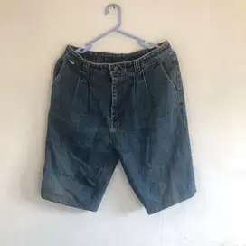 Big gate denim short pants uniqlo levis dickies